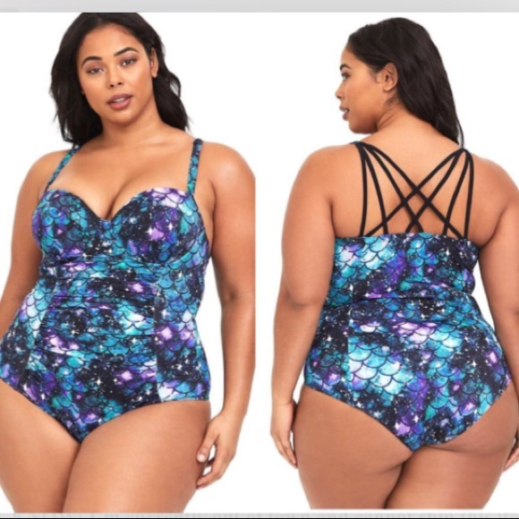 torrid mermaid bathing suit
